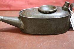 Vintage British Made Boat Shape Oiler