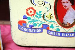 Vintage Cadbury Bros 1953 Coronation Tin