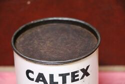 Vintage Caltex Mafax MultiPurpose  2One Pound Grease Tin