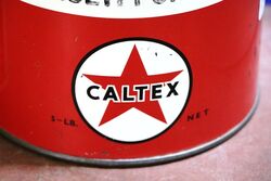 Vintage Caltex Marfak Multi Purpose No1 5lb Grease Tin