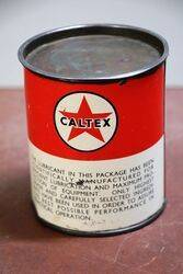 Vintage Caltex One Pound Graphite Grease Tin