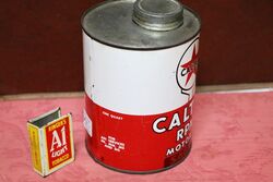 Vintage Caltex RPM Motor Oil SAE 30 One Quart Tin