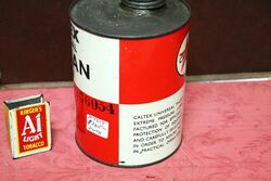 Vintage Caltex Universal Thuban SAE140 One Quart Tin