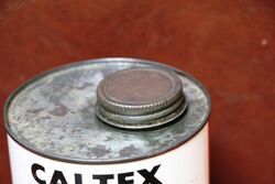 Vintage Caltex Universal Thuban SAE90 One Quart Tin 
