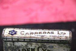 Vintage Carreras Golden Cypher Cigarettes Tin
