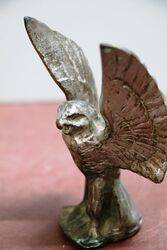 Vintage Cast Bronze Eagle Car Mascot