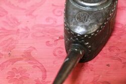 Vintage Castellated Kayeand39s Boat Shape Oiler