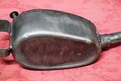 Vintage Castellated Kayeand39s Boat Shape Oiler