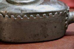 Vintage Castellated Keyand39s Boat Shape Oiler 