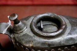 Vintage Castellated Keyand39s Boat Shape Oiler 