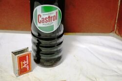 Vintage Castrol 1pint Motor Oil Bottle with Original Cap