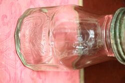 Vintage Castrol Bow Tie Pint Bottle with Tin Top