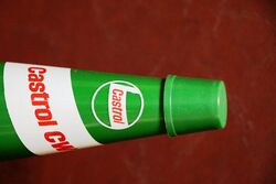 Vintage Castrol Embossed Z Quart Plastic L Top