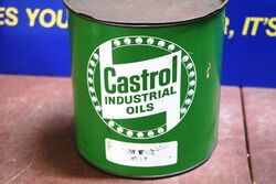 Vintage Castrol Industrial Oils 5lb Tin