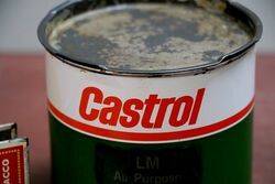 Vintage Castrol LM Grease 500 grams Grease Tin