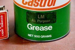 Vintage Castrol LM Grease 500 grams Grease Tin