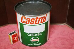 Vintage Castrol "L" 5lb Grease Tin.