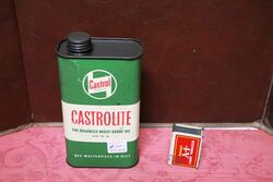 Vintage Castrol L Balanced Multi Grade Oil 1pt Tin