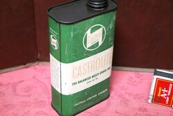 Vintage Castrol L Balanced Multi Grade Oil 1pt Tin