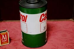 Vintage Castrol L CW 3040 MS One Quart Oil Can