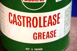 Vintage Castrol L Castrolease Grease 5lb Tin