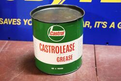 Vintage Castrol L Castrolease Grease 5lb Tin