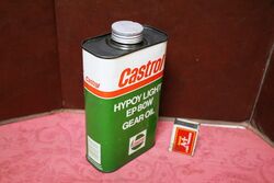 Vintage Castrol L Hypoy Light EP 80W Gear Oil  1litre Tin