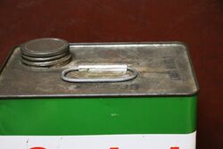 Vintage Castrol L Liquid Solvex 1gal Tin
