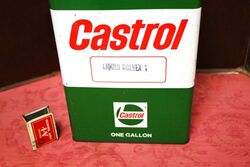 Vintage Castrol L Liquid Solvex 1gal Tin