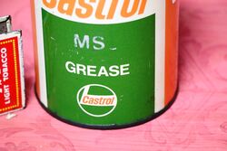 Vintage Castrol L MS Grease 1lb Tin