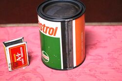 Vintage Castrol L MS Grease 1lb Tin