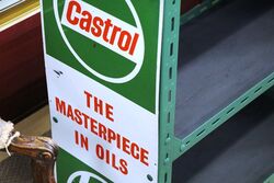 Vintage Castrol L Masterpiece of Oils 3 Tier Shelf Rack 