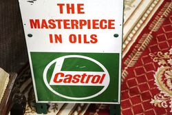 Vintage Castrol L Masterpiece of Oils 3 Tier Shelf Rack 