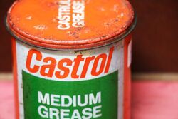 Vintage Castrol L Medium Grease Grease 1lb Tin