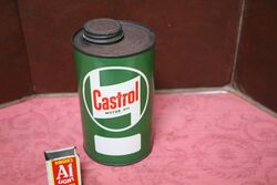 Vintage Castrol "L" Motor Oil 1qrt Can.