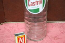 Vintage Castrol L One qrt Oil Bottle
