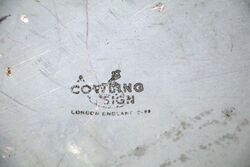 Vintage Castrol L Round Screen Printed Tin Sign