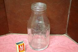 Vintage Castrol Wakefield 1 qrt Embossed Bottle