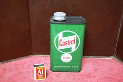 Vintage Castrol Wakefield "L" HYPOY 90 EP One Quart Tin.