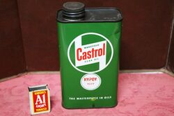 Vintage Castrol Wakefield "L" HYPOY 90 EP One Quart Tin.