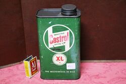 Vintage Castrol Wakefield XL 30 Motor Oil 1qrt Tin