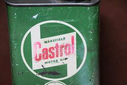 Vintage Castrol Wakefield XL 30 Motor Oil 1qrt Tin