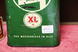Vintage Castrol Wakefield XL 30 Motor Oil 1qrt Tin