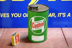 Vintage Castrol Wakefield Z Motor Oil 1quart Tin