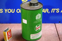 Vintage Castrol Wakefield Z Motor Oil 1quart Tin