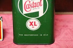 Vintage Castrol Wakefield Z XL 50 Motor Oil 1 pint Tin