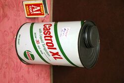 Vintage Castrol XL with Liquid Tungsten l 1 quart Can
