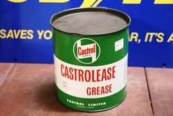 Vintage Castrol Z Castrolease 5lb Grease Tin
