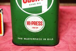 Vintage Castrol Z HiPress 140 EP Gear Oil 1 pint Tin