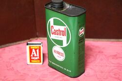 Vintage Castrol Z HiPress 140 EP Gear Oil 1 pint Tin